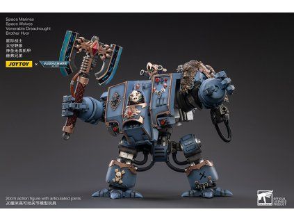 Akční figurka - Space Marines Space Wolves Venerable Dreadnought Brother Hvor