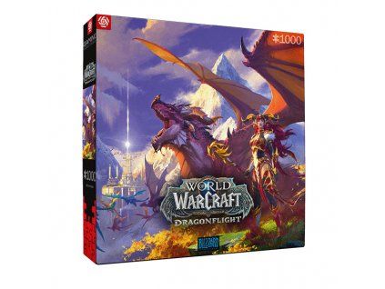 World of Warcraft Dragonflight Alexstrasza Puzzles 1000 dílů