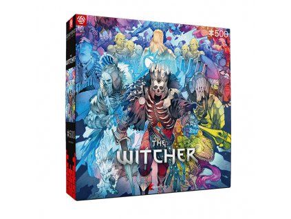 Gaming Puzzle: Zaklínač Monster Faction Puzzles 500