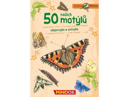 Mindok - Expedice příroda: 50 našich motýlů