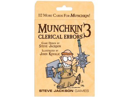 Munchkin 3: Clerical Errors