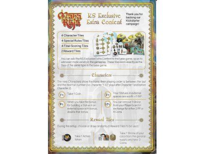 Maharaja: Kickstarter Exclusive Contents  (KS verze, obsahuje 48 akčních karet)