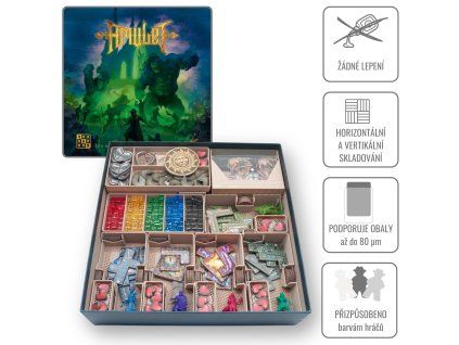 Amulet - INSERT do hry (79289)  NENÍ HRA! Insert do deskové hry - Neobsahuje hru!