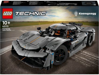 LEGO® Technic Šedé hyperauto Koenigsegg Jesko Absolut 42173