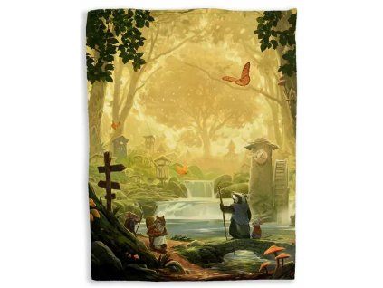13554 Everdell Cozy Critters Blanket Everdell Cover Obalka