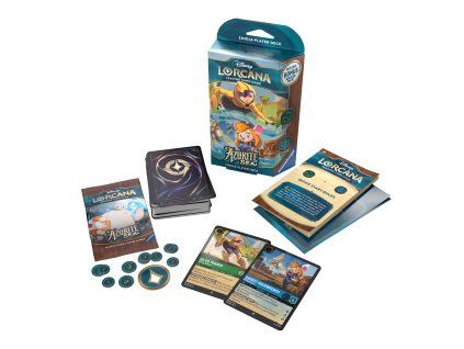 Disney Lorcana: Azurite Sea - Starter Deck Emerald & Sapphire