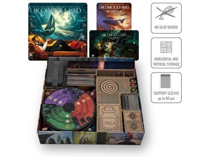 Unconscious Mind board game insert 1
