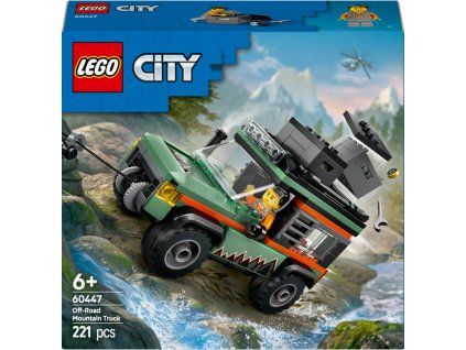 LEGO® City Terénní horské nákladní auto 4x4 60447