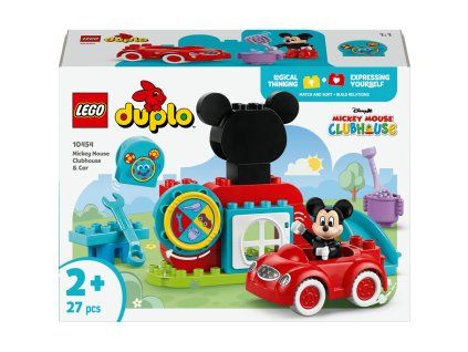 LEGO® DUPLO® Disney Mickeyho klubík a auto 10454