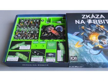 1017 insert zkaza na orbite sada miniatur projekt x sada kartonovych postav