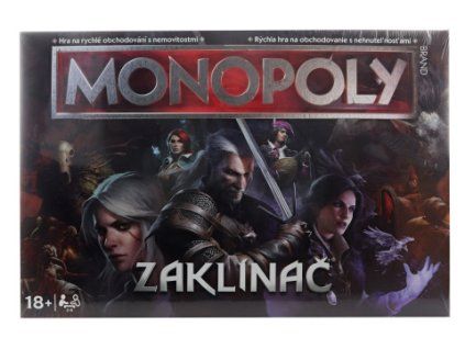 Monopoly: Zaklínač  monopoly Witcher