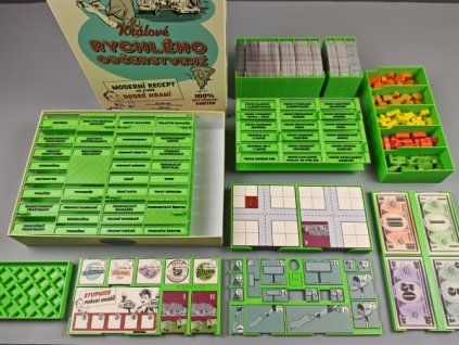 Králové rychlého občerstvení - Insert (černý, 0081)  NOT A GAME! Insert for Food Chain Magnete
