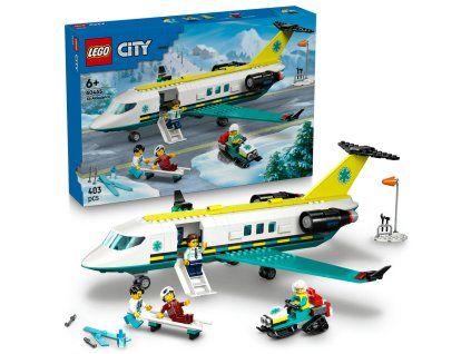 LEGO® City Letadlo záchranářské služby 60465