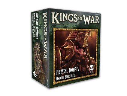 MGKWK106 Abyssal Dwarf Ambush Starter Set Triple Squad box mockup