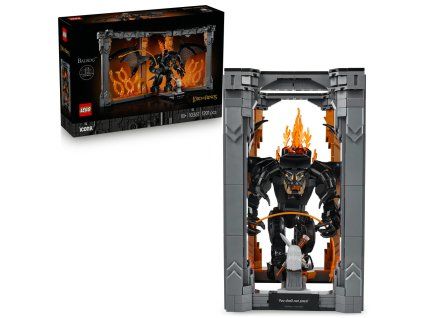 LEGO® Icons Knižní zarážka: Pán prstenů – Balrog™ 10367