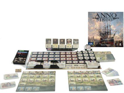 ANNO 1800 -  insert MitroCZECH organizer BoardGameHolic