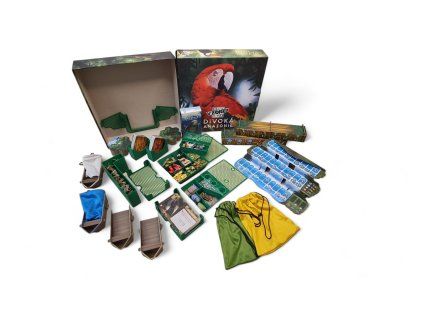 Divoká Amazonie -  insert MitroCZECH organizer BoardGameHolic