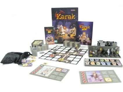 Karak + Regent + figurky -  insert MitroCZECH organizer BoardGameHolic