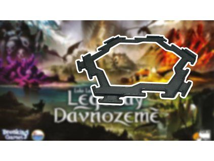 Mřížka pro hexové díly mapy ze hry Ledendy Dávnozemě insert MitroCZECH organizer BoardGameHolic