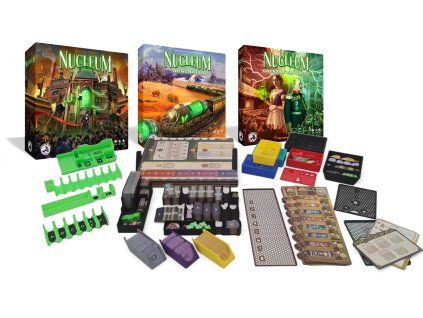 Nukleum -  insert MitroCZECH organizer BoardGameHolic