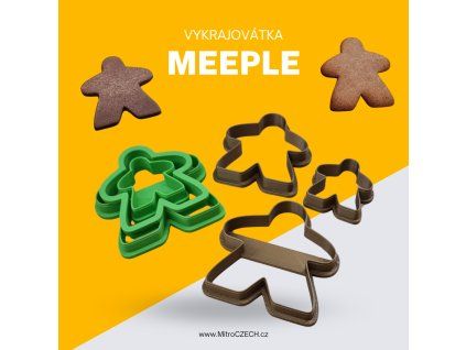 Vykrajovátka Meeple insert MitroCZECH organizer BoardGameHolic