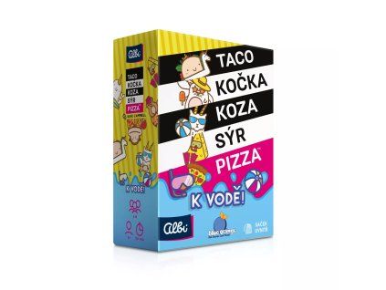 Taco, kočka, koza, sýr, pizza - K vodě  Taco Cat Goat Cheese Pizza