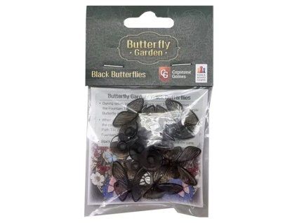 Butterfly Garden: Black Butterflies
