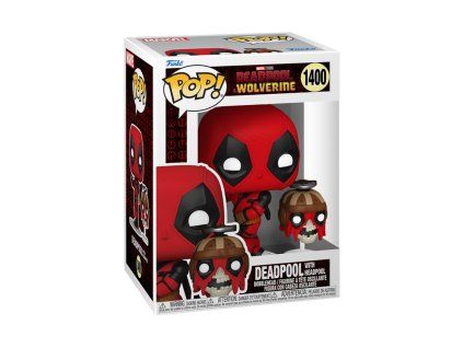 Funko POP! POP&Buddy: Deadpool 3 S2- Deadpool w/Headpool