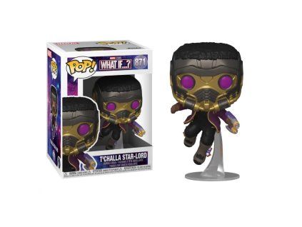 pop figurka what if t challa star lord 9 cm
