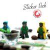 Samolepky pro Moje kavárnička + rozšíření Sladké potěšení  (Coffee Rush + Piece of Cake Stickers)