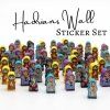 Samolepky pro Hadriánův val  (Hadrian's Wall Stickers)