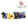 Samolepky pro Keep the Heroes Out - Boss Battle + Sparkling Guardian + The great dreamer  (Stickers)