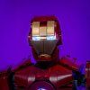 Iron Man Mark 3 Collectors Edition 76344 close head Light My Bricks[1]