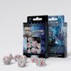 Q-Workshop - Classic RPG Dice Set (7 dice) perleťová/červená