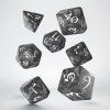 Q-Workshop - Classic RPG Dice Set (7 dice) šedá / bílá