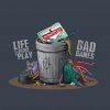 TLAMA games - T-shirt "Life is too short"