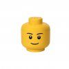 LEGO Storage - LEGO úložná hlava (velikost L) - chlapec