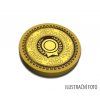 TLAMA games - Weather Machine - Metal Nobel Prize Token