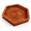 Dice Tray - Wooden Stained (Tree)