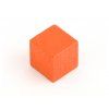Wooden cubes tokens 10mm - 20 pcs pack