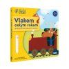 Leporelo Vlakem celým rokem (Kouzelné čtení)