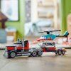 LEGO® Náklaďák s plochou korbou a helikoptéra 31146