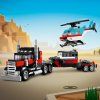 LEGO® Náklaďák s plochou korbou a helikoptéra 31146