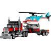 LEGO® Náklaďák s plochou korbou a helikoptéra 31146