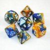 TLAMA games - Sada 7 perleťových kostek pro RPG (9 barev)