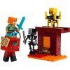 LEGO® Minecraft® Lávová bitva v Netheru 21266