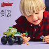 LEGO® Marvel Hulkův truck vs. Thanos 76312