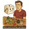 Moje kostka mě nesnáší - TRIČKO (Barva 03 žlutá, Střih Pánské, Velikost XXL)