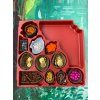 Stylové misky na zdroje pro Everdell The Complete Collection (Divukraj). (Barva Vícebarevná)