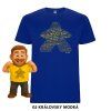 TOP 100 BGG 2025 - Meeple tričko (Barva 03 žlutá, Střih Pánské, Velikost XXL)